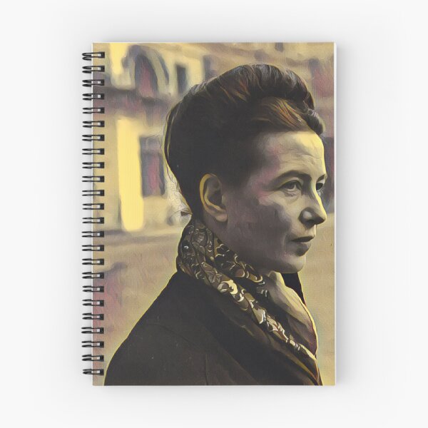 Item preview, Simone de Beauvoir - stylized designed and sold by jaxxmc.