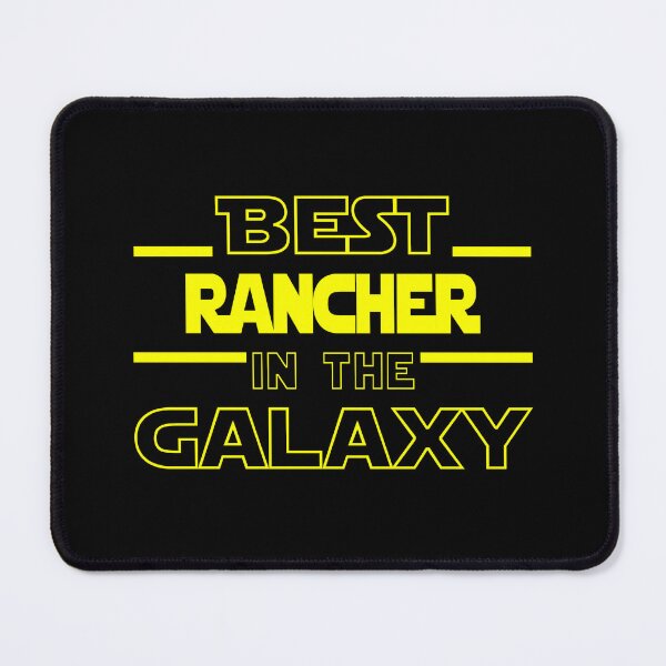 Item preview, rancher Job Dad Mom Hudband Mens Shirt, Best rancher In The Galaxy, Funny rancher Birthday christmas Gift Gift designed and sold by xlnv.