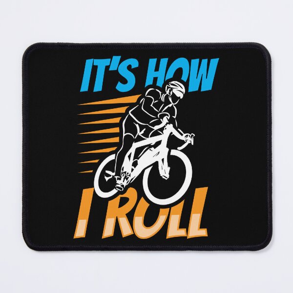 Item preview, Cyclist Bicycle Biking Life I roll Cycling Love designed and sold by haselshirt.