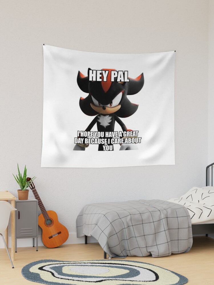 Shadow the Hedgehog Hey Pal Meme Greeting Card for Sale by neogirl