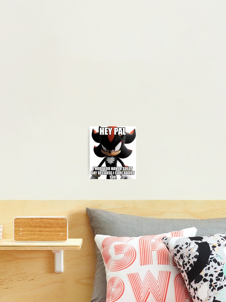 Shadow the Hedgehog Hey Pal Meme Mouse Pad for Sale by neogirl