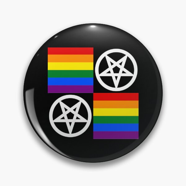 Item preview, Gay Pride Flags _amp_ Pentagrams   designed and sold by BloodOperaInc.