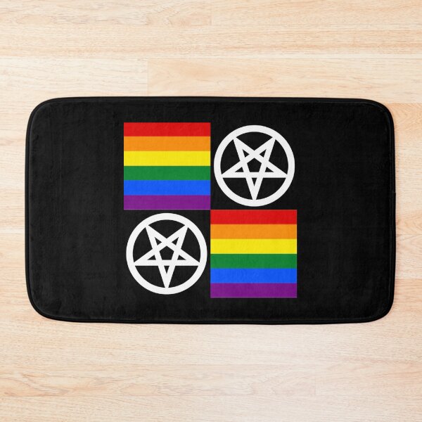 Item preview, Gay Pride Flags _amp_ Pentagrams   designed and sold by BloodOperaInc.