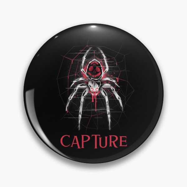 Item preview, CAPTURE - White Spider with Web and Skull   designed and sold by BloodOperaInc.