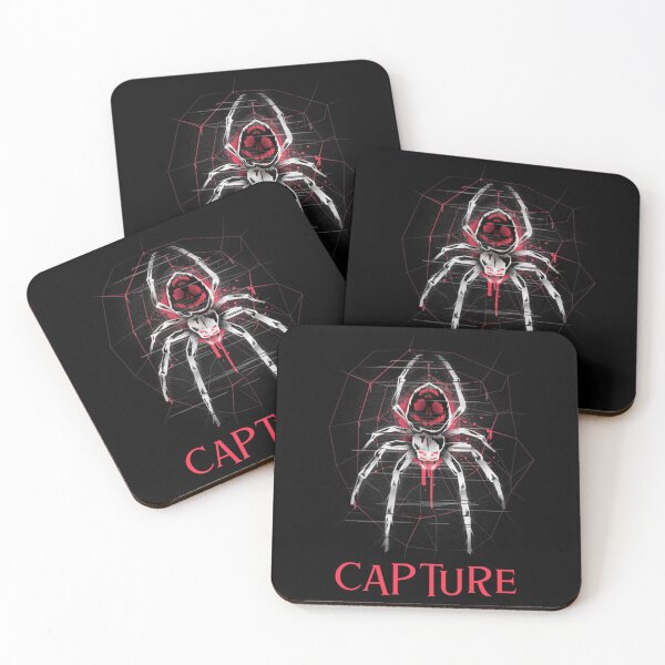 Item preview, CAPTURE - White Spider with Web and Skull   designed and sold by BloodOperaInc.