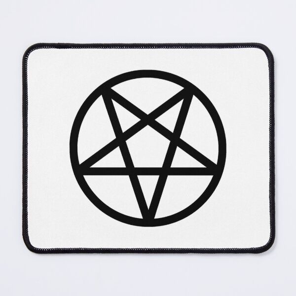 Item preview, Black Pentagram on a White Background   designed and sold by BloodOperaInc.