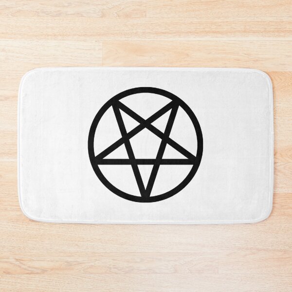 Item preview, Black Pentagram on a White Background   designed and sold by BloodOperaInc.