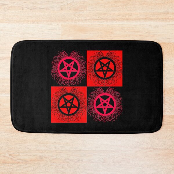 Item preview, Black Metal Pentagrams--Black _amp_ Red   designed and sold by BloodOperaInc.