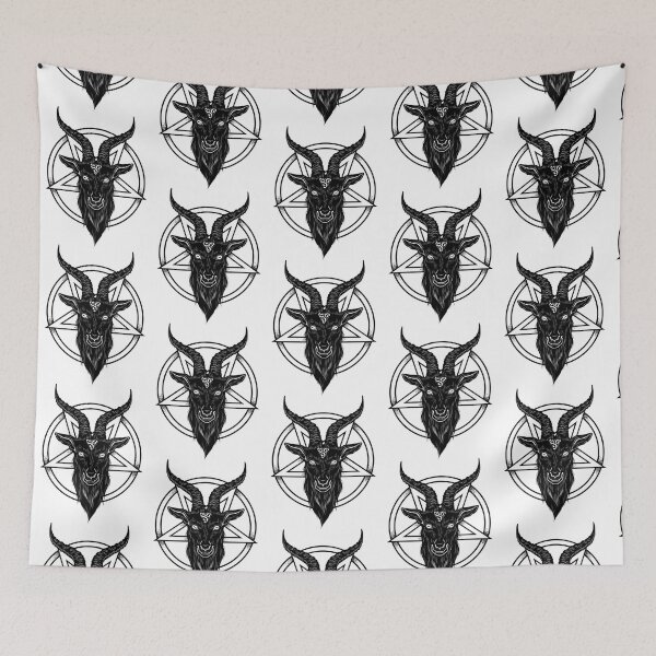 Item preview, Black Baphomet Goat   designed and sold by BloodOperaInc.