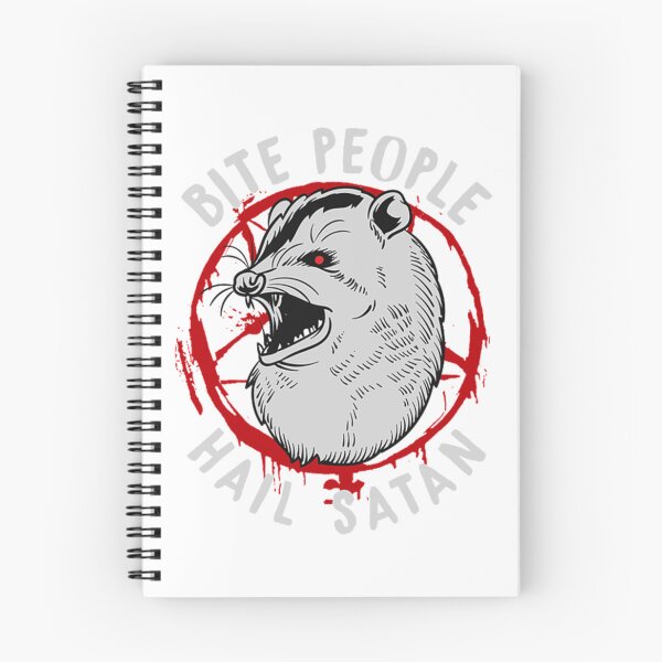 Item preview, bite people hail satan i pentagram   designed and sold by BloodOperaInc.