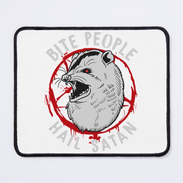 Item preview, bite people hail satan i pentagram   designed and sold by BloodOperaInc.