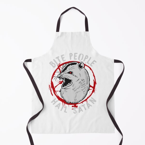 Item preview, bite people hail satan i pentagram designed and sold by BloodOperaInc.