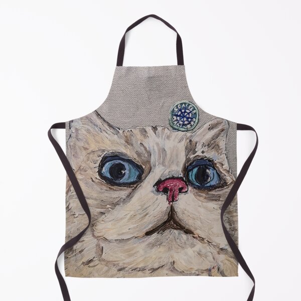 Item preview, Surprised Cream, Blue-Eyed Kitty designed and sold by PawsWithCause.