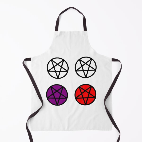 Item preview, 4 Pentagrams--Black with Transparent, White, Purple, and Red on a Transparent Background- pac designed and sold by BloodOperaInc.