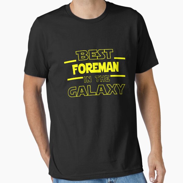 Item preview, Vorarbeiter Job Papa Mama Hudband Herrenshirt, Bester Vorarbeiter der Galaxis, Lustiges Vorarbeiter Geburtstag Weihnachtsgeschenk designed and sold by xlnv.