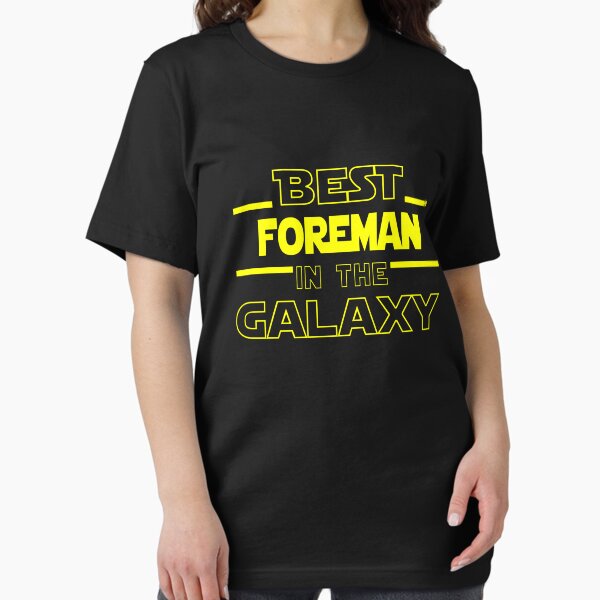 Artikel-Vorschau von Vorarbeiter Job Papa Mama Hudband Herrenshirt, Bester Vorarbeiter der Galaxis, Lustiges Vorarbeiter Geburtstag Weihnachtsgeschenk, designt und verkauft von xlnv.
