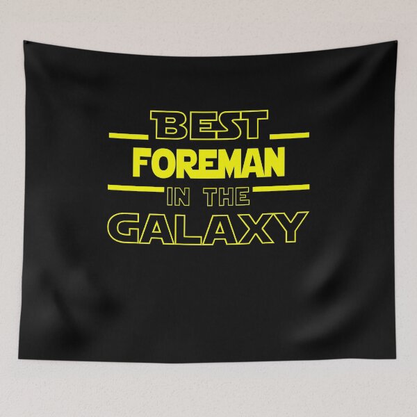 Item preview, foreman Job Dad Mom Hudband Mens Shirt, Best foreman In The Galaxy, Funny foreman Birthday christmas Gift Gift designed and sold by xlnv.