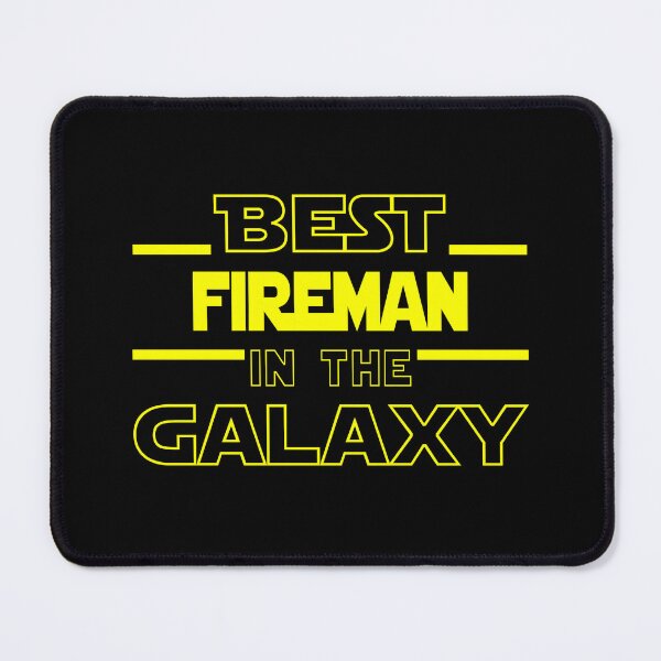 Item preview, fireman Job Dad Mom Hudband Mens Shirt, Best fireman In The Galaxy, Funny fireman Birthday christmas Gift Gift designed and sold by xlnv.