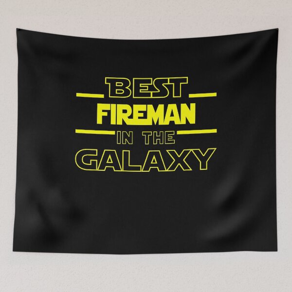 Item preview, fireman Job Dad Mom Hudband Mens Shirt, Best fireman In The Galaxy, Funny fireman Birthday christmas Gift Gift designed and sold by xlnv.