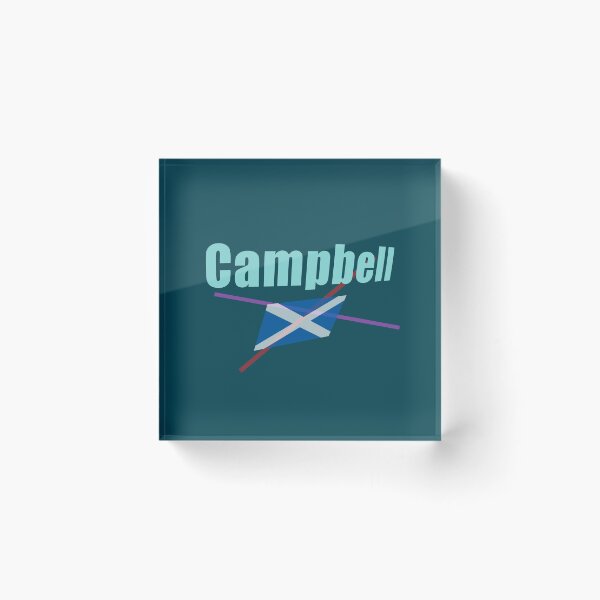 Item preview, Campbell clan abstract design designed and sold by lobodelnoir.