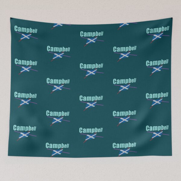 Item preview, Campbell clan abstract design designed and sold by lobodelnoir.