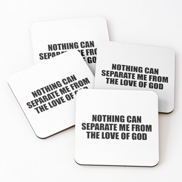 Item preview, Nothing can separate me from the love of God designed and sold by Colorfulandfun.