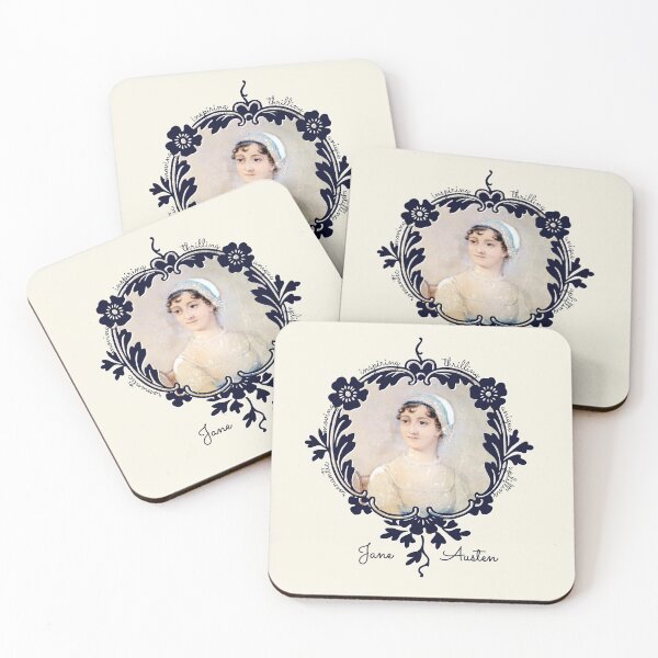 Item preview, Jane Austen - portrait designed and sold by i-cottagedesign.