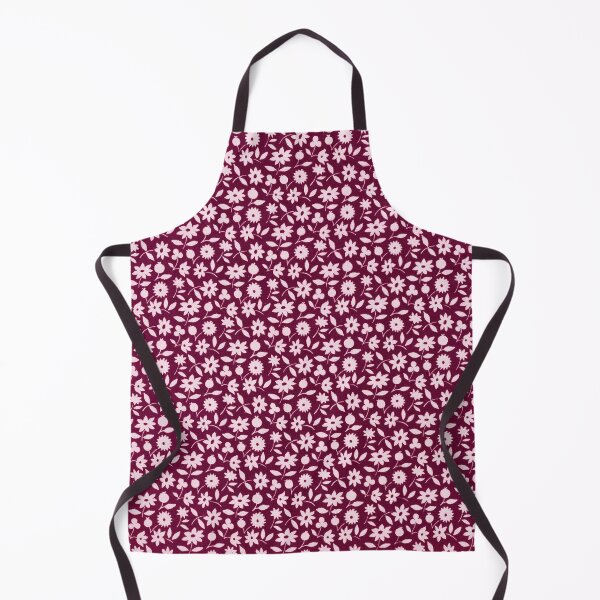 Item preview, Delicate Floral Pattern in Red and White designed and sold by bookishneighbor.