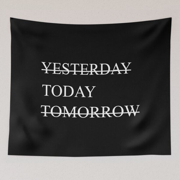 Item preview,  Procrastination Yesterday Today Tomorrow designed and sold by republicmarket.