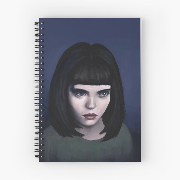 Item preview, Girl and dark blue designed and sold by emmatokell.
