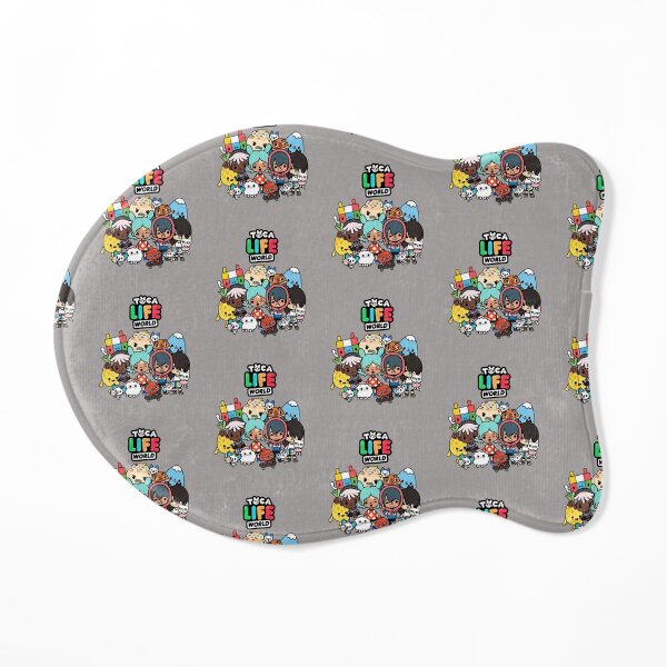 "Toca Boca Toca Boca 2021 Toca Life World" Pet Mat by kidsweb Redbubble