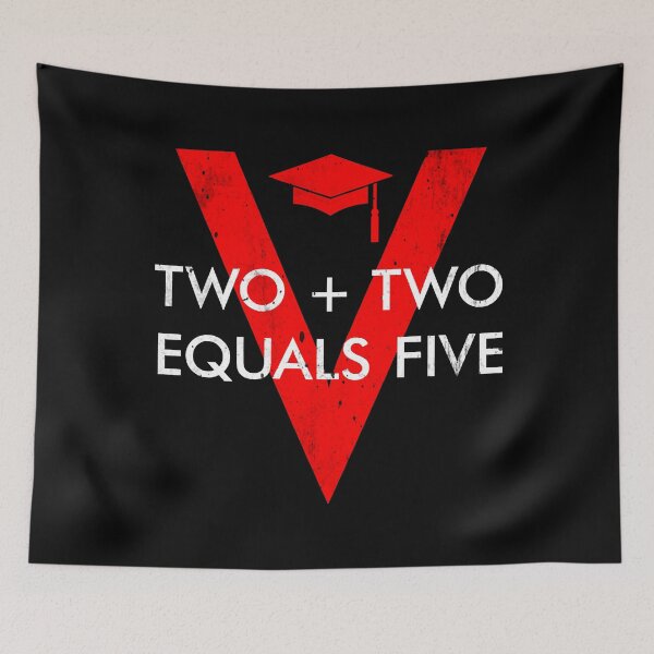 Item preview, Two Plus Two Equals Five  designed and sold by synergyone1.