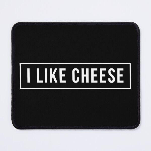 Item preview, I Like Cheese Minimalist Foodie Gift designed and sold by haselshirt.