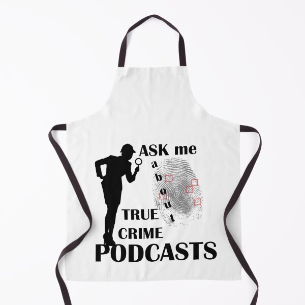 Item preview, Ask Me About True Crime Podcasts designed and sold by LilaDiams.