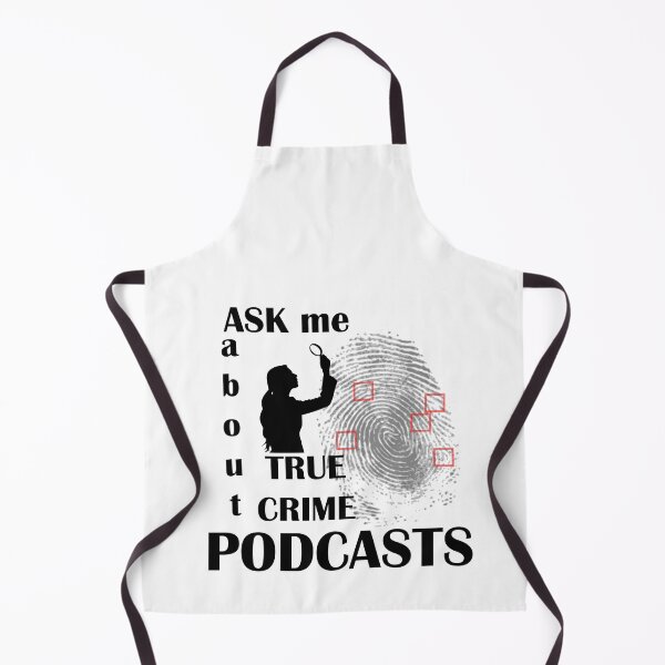 Item preview, Ask Me About True Crime Podcasts designed and sold by LilaDiams.