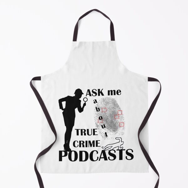Item preview, Ask Me About True Crime Podcasts designed and sold by LilaDiams.