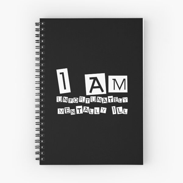 Item preview, I am Unfortunately Mentally Ill | Magazine Clippings designed and sold by SomeDesignThing.