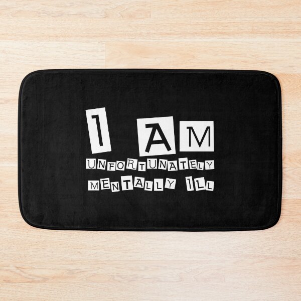 Item preview, I am Unfortunately Mentally Ill | Magazine Clippings designed and sold by SomeDesignThing.