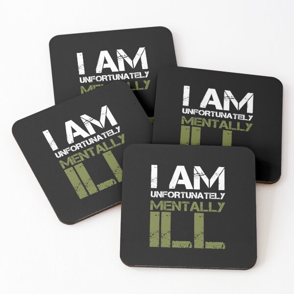 Item preview, I am Unfortunately Mentally Ill | Distressed Army Font designed and sold by SomeDesignThing.