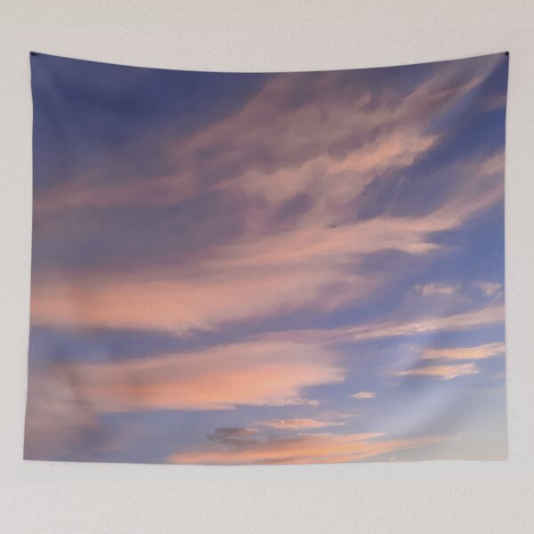 Item preview, Indigo Blue And Orange Colored Summer Sky designed and sold by The Glasses Girl.