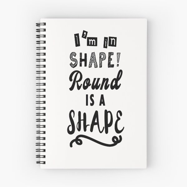Item preview, I'm in shape round is a shape. designed and sold by TheFoolsGallery.