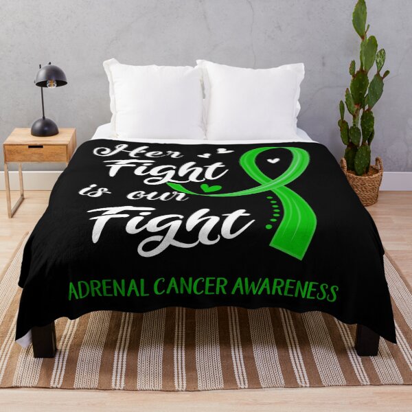 Item preview, Her Fight Is Our Fight Adrenal Cancer Awareness designed and sold by Kohend.