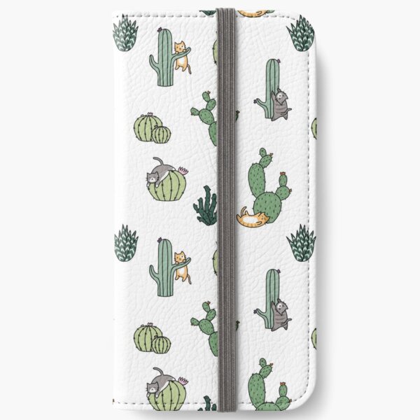 Cacti Cats iPhone Wallet