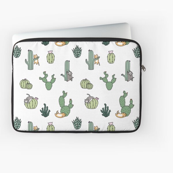 Cacti Cats Laptop Sleeve