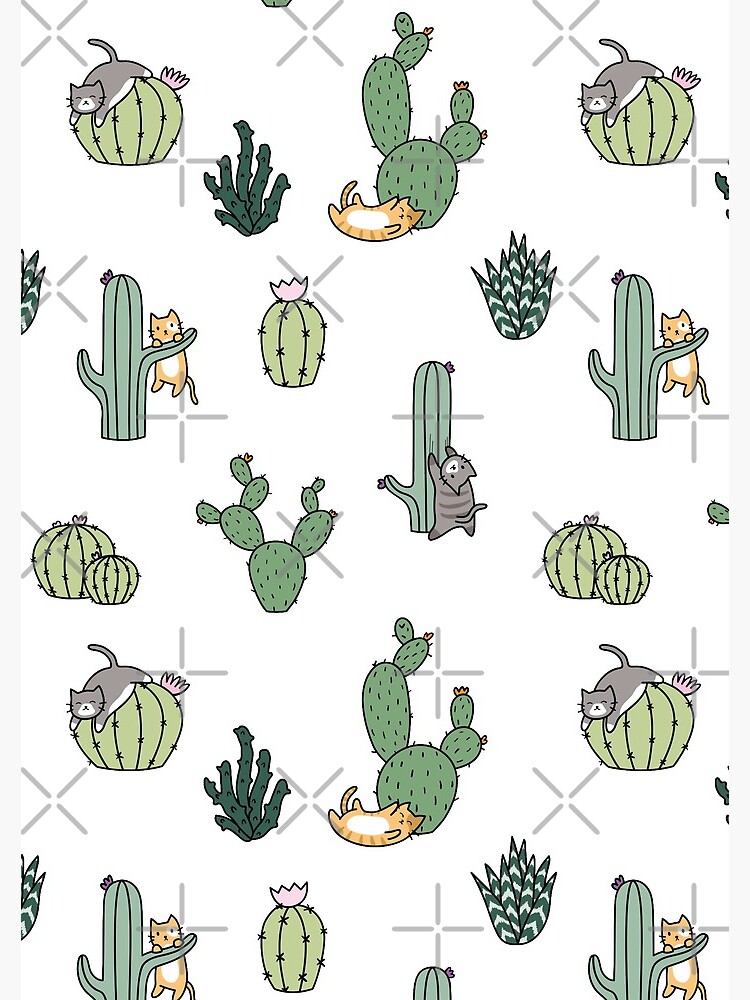 Cacti Cats by Shopzoki