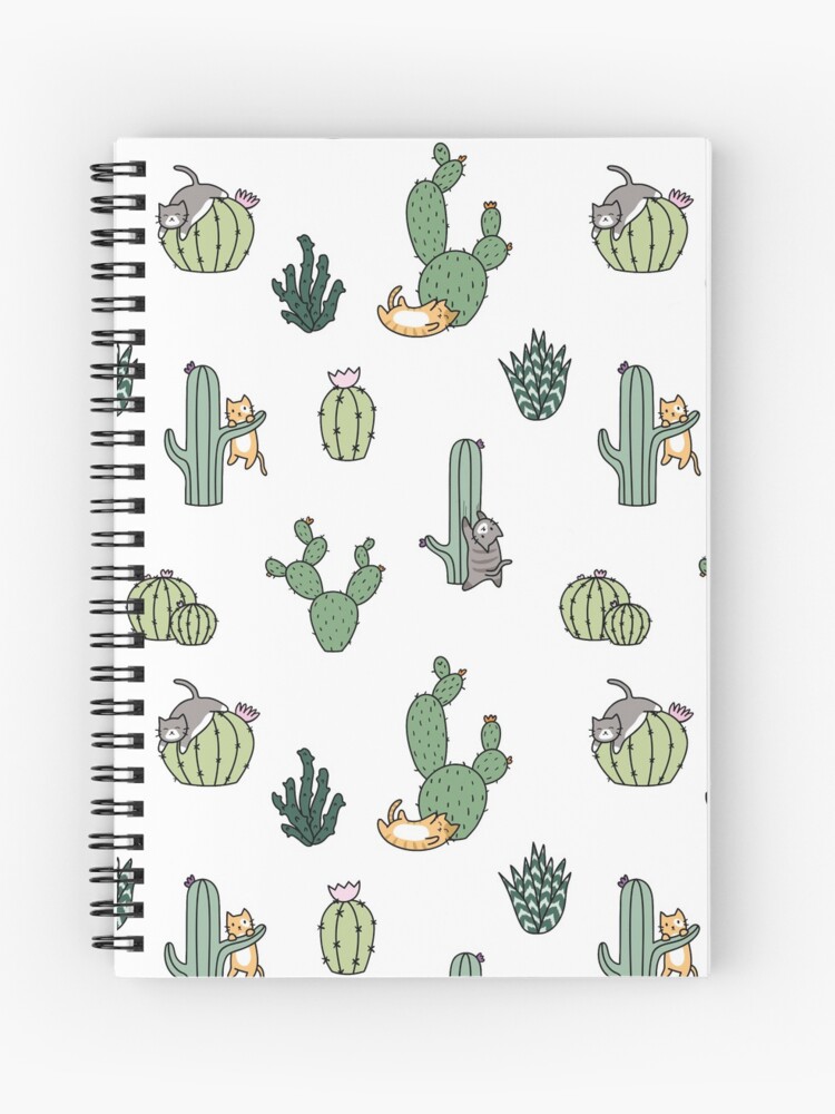 Thumbnail 1 of 3, Journal, Cacti Cats designed and sold by Shopzoki.