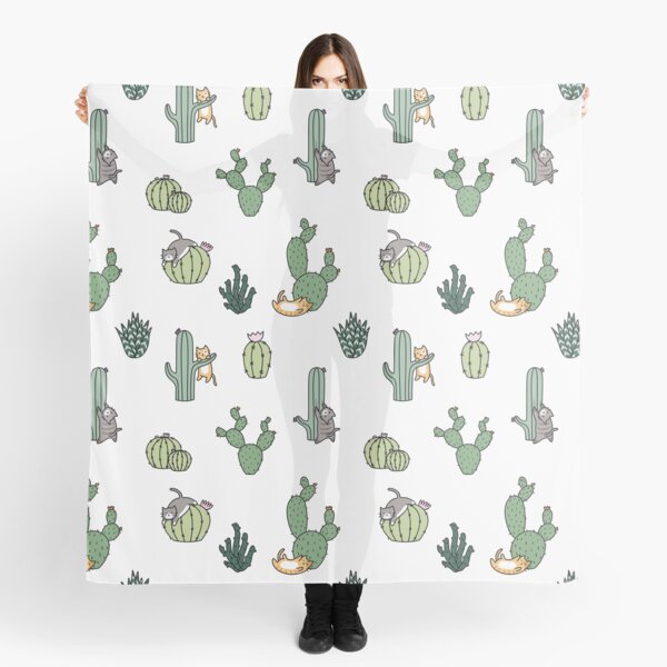 Cacti Cats Scarf