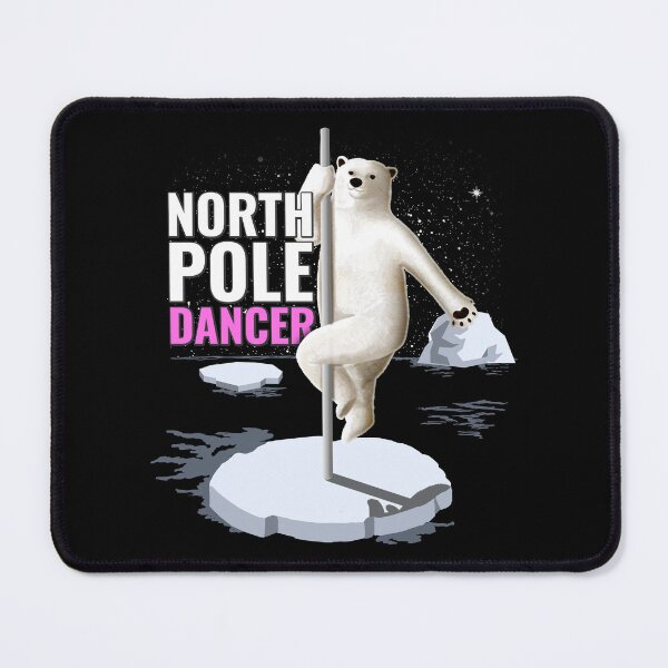 Item preview, North Pole Dancing Bear Dancer Fitness Gift Idea designed and sold by haselshirt.
