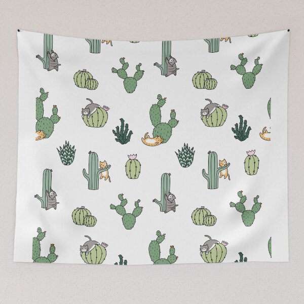 Item preview, Cacti Cats designed and sold by Shopzoki.