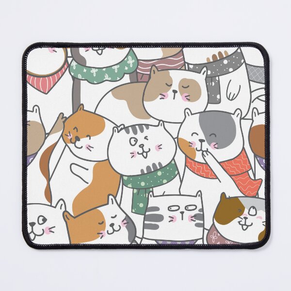 Item preview, cute cat pattern designed and sold by ni3ma.